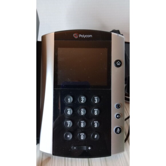 Polycom VVX 501 Business Media VOIP Desktop Phone - Black Touch Screen - Picture 3 of 10
